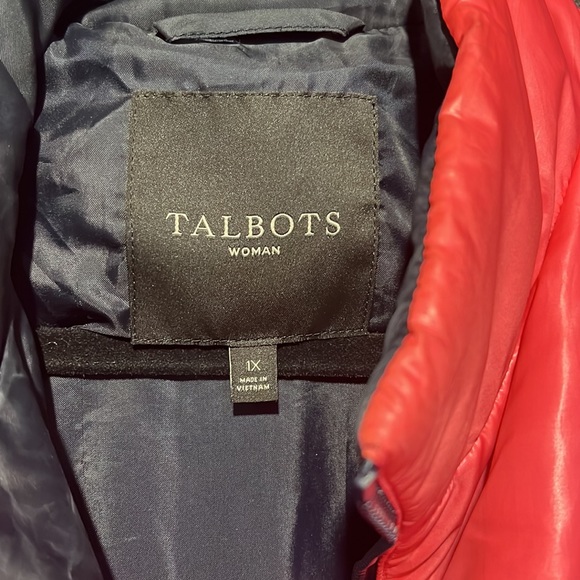 PINK Talbots Coat 1x - Picture 3 of 5